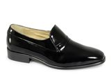 Montecatini Black Slip On Dress Shoes
